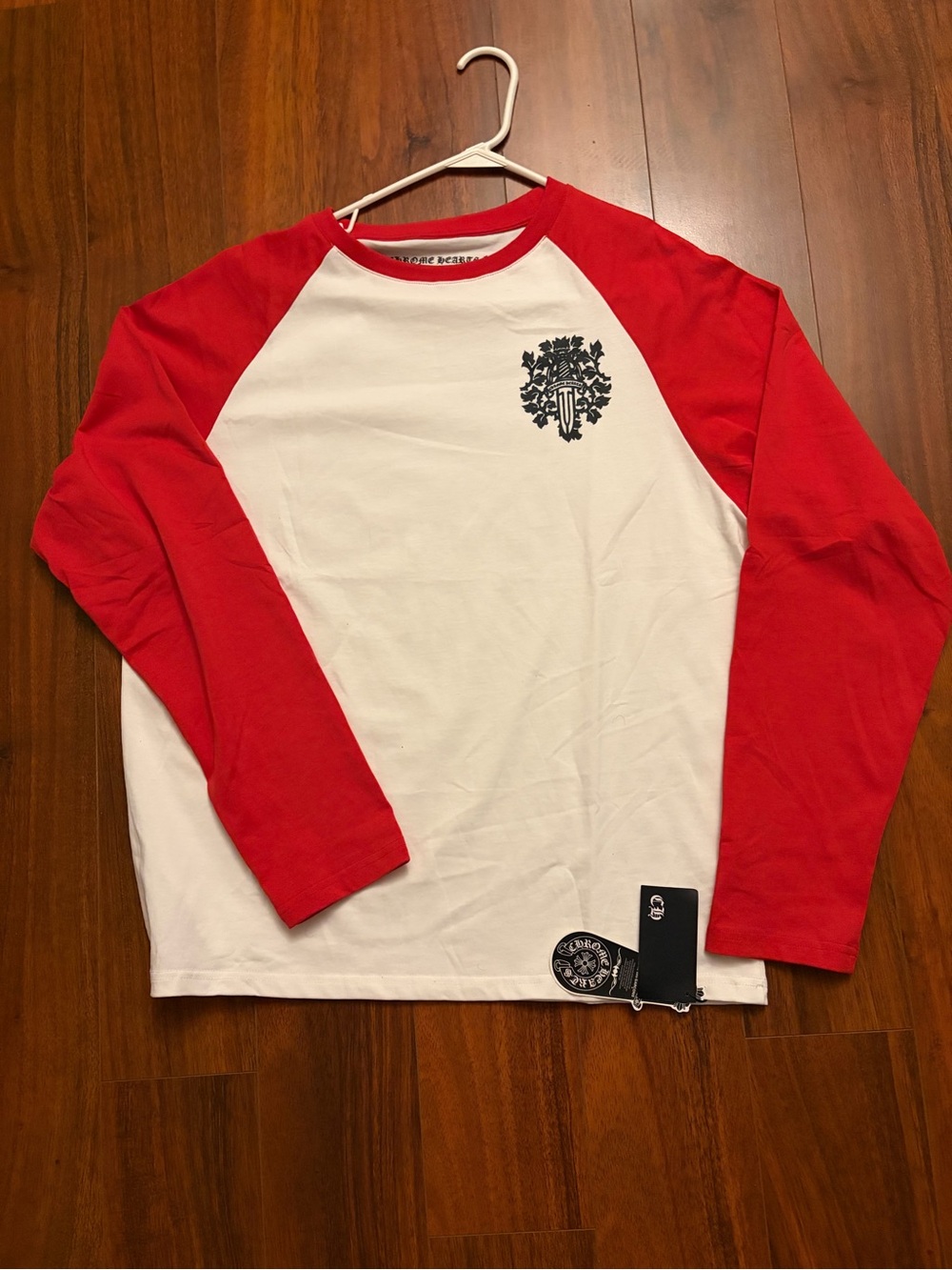 Chrome Hearts Baseball Dagger Longsleeve Size M